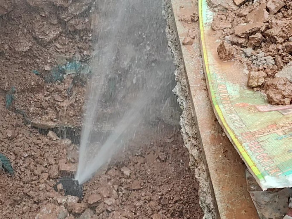 猇亭地区消防水管漏水检测定点开挖
